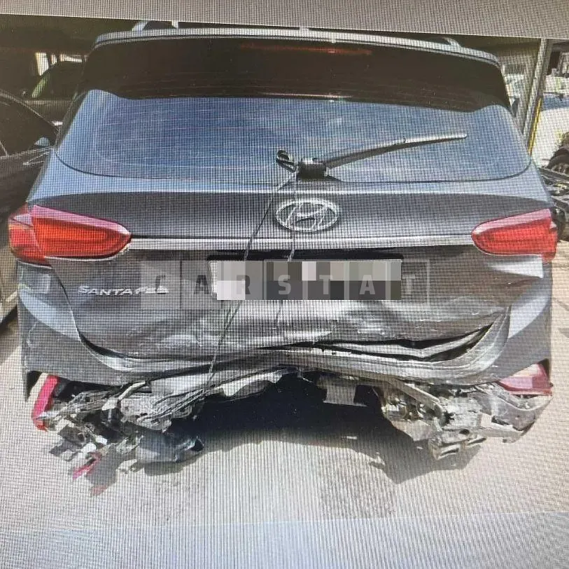Photo 2 of 18: 2019 Hyundai Santa Fe TM, VIN KMHS381CBLU191218 — Korean insurance auction