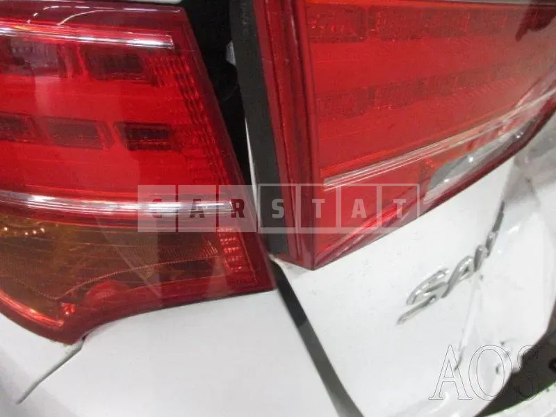 Photo 2 of 50: 2015 Hyundai Santa Fe, VIN KMHSW81UBFU307753 — Korean insurance auction
