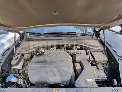 Photo 1 of 20: 2020 Hyundai Santa Fe, VIN KMHS281BBLU293438 — Korean insurance auction