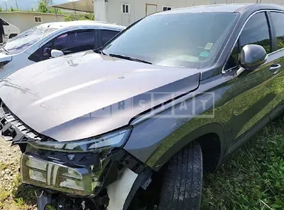 Photo 1 of 14: 2022 Hyundai Santa Fe, VIN KMHS2811BNU042893 — Korean insurance auction