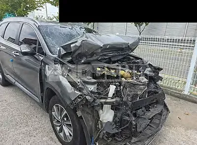 Photo 1 of 12: 2020 Hyundai Santa Fe — Korean insurance auction