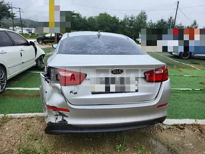 Photo 1 of 13: 2014 Kia K5, VIN KNAGN418BFA541284 — Korean insurance auction