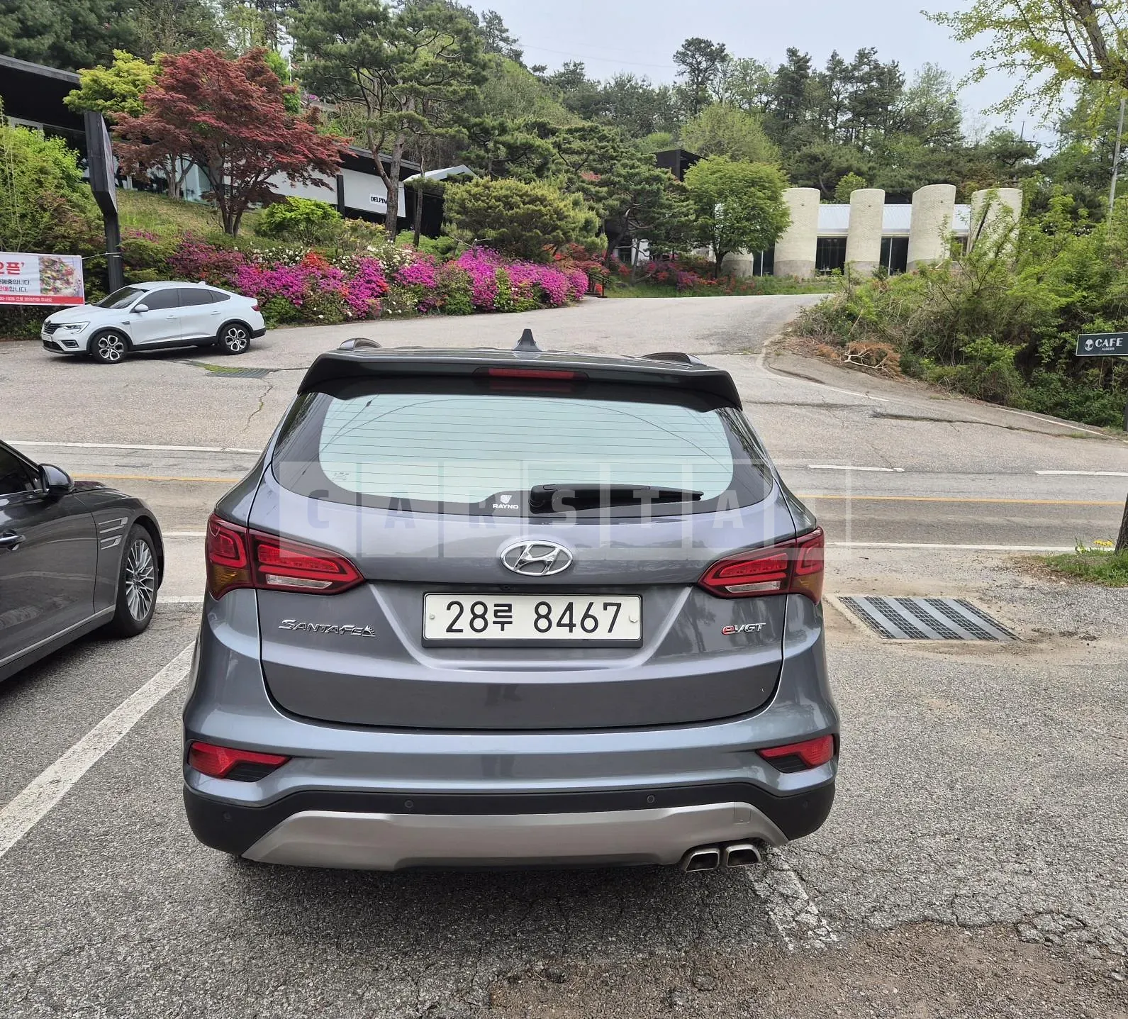 Photo 2 of 7: 2016 Hyundai Santa Fe The Prime Diesel R2.2 2WD Premium, VIN KMHSW81XBGU633059 — Korean insurance auction