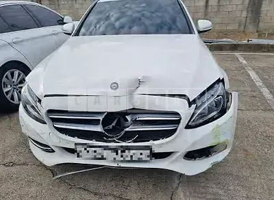 Photo 1 of 16: 2015 Mercedes-Benz C220 BlueTec, VIN WDDWF0EB1FF081234 — Korean insurance auction