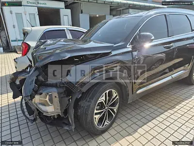 Photo 1 of 12: 2018 Hyundai Santa Fe, VIN KMHS281CBKU095564 — Korean insurance auction
