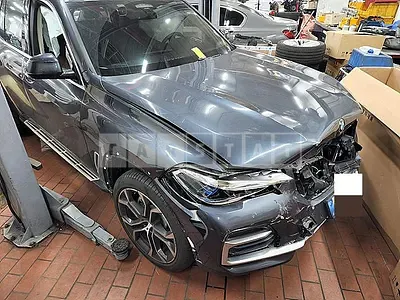 Photo 1 of 7: 2022 BMW X5 xDrive40i, VIN WBACR6105N9L59395 — Korean insurance auction