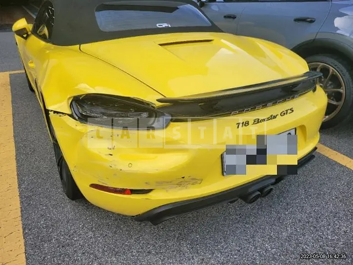 Photo 2 of 15: 2019 Porsche 718 Boxster GTS, VIN WP0CB2980LS225233 — Korean insurance auction