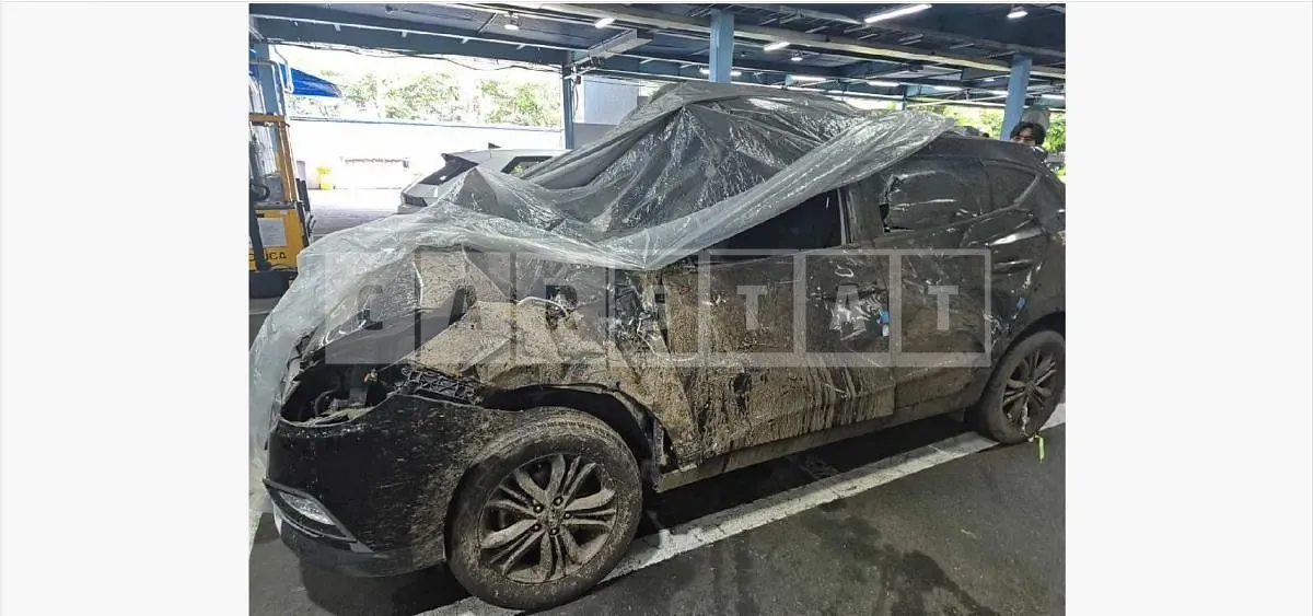 Photo 2 of 10: 2015 Hyundai Tucson ix — Korean insurance auction