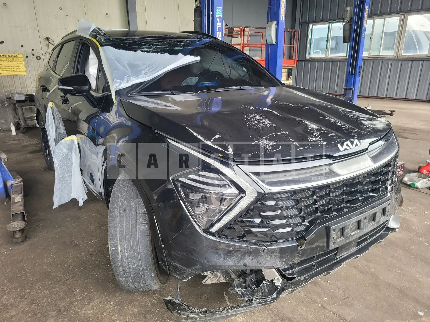 Photo 2 of 16: 2023 Kia Sportage, VIN KNAPY81BGPK116642 — Korean insurance auction