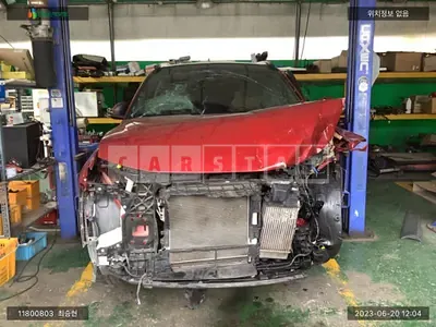 Photo 1 of 9: 2021 Hyundai Tucson, VIN KMHJE81CBMU034635 — Korean insurance auction
