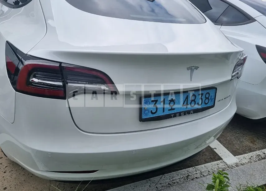 Photo 2 of 9: 2021 Tesla Model 3 Long Range — Korean insurance auction