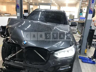 Photo 1 of 18: 2018 BMW X3 xDrive20d, VIN WBATX3101JLB90691 — Korean insurance auction
