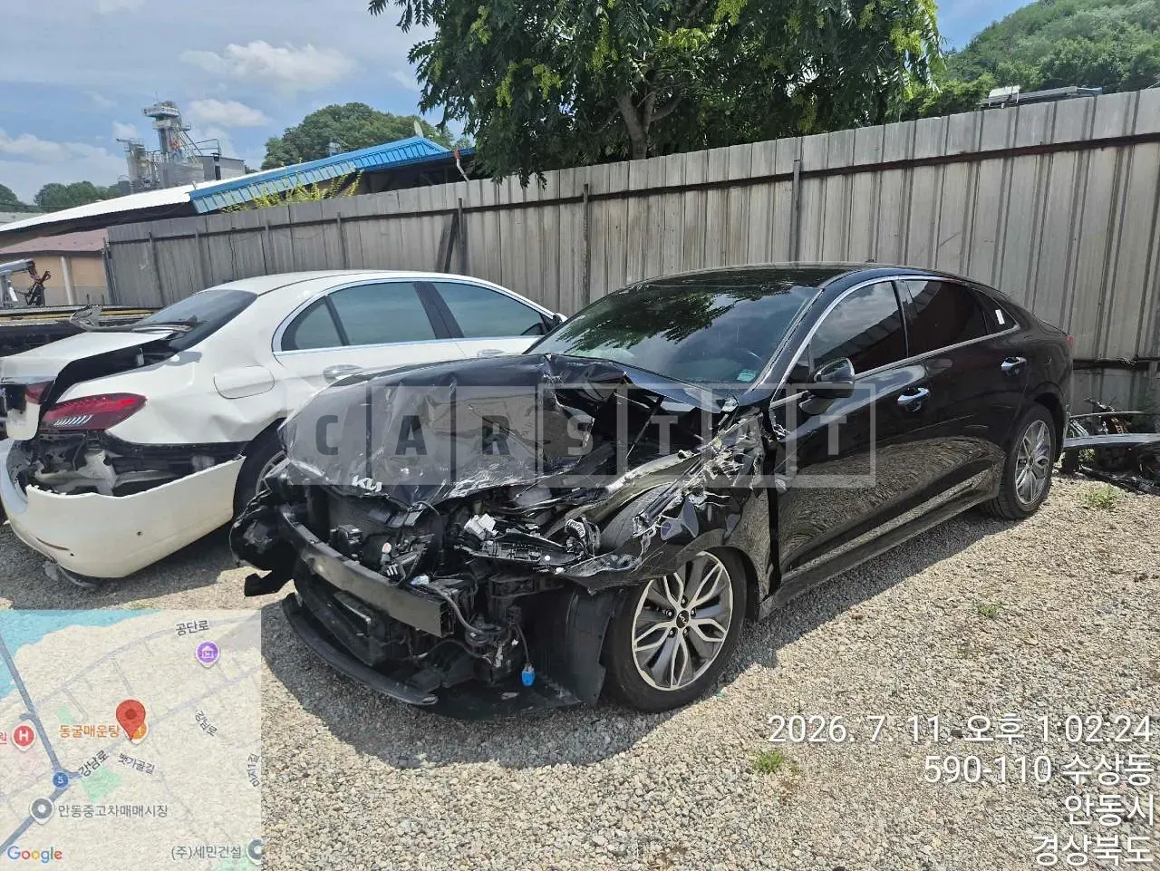Photo 2 of 26: 2021 Kia K5 Hybrid, VIN KNAG341JBNA022273 — Korean insurance auction