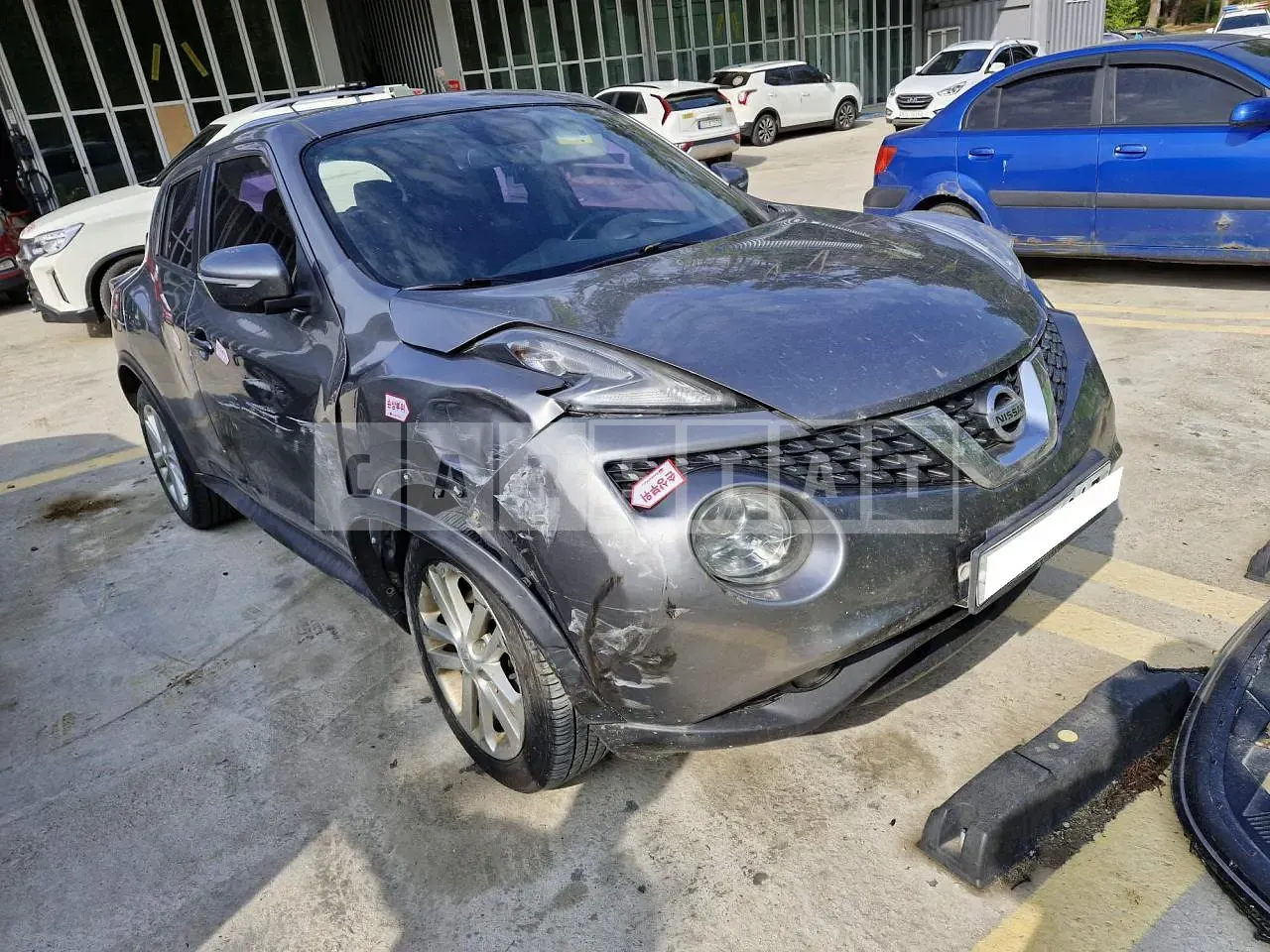 Photo 2 of 13: 2015 Nissan Juke, VIN JN1AF58E2FT100062 — Korean insurance auction