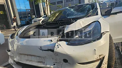 Photo 1 of 30: 2021 Tesla Model 3 Long Range — Korean insurance auction