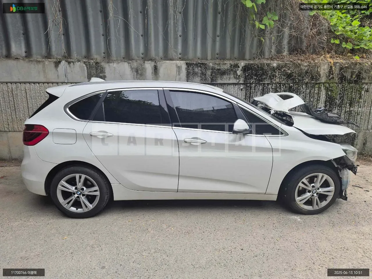 Photo 2 of 13: 2017 BMW Active Tourer, VIN WBA2C1106J7A30780 — Korean insurance auction