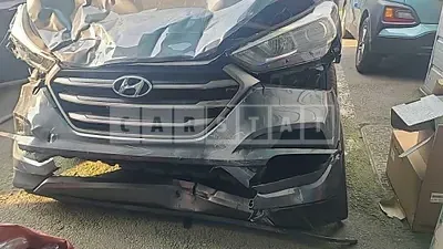 Photo 1 of 9: 2016 Hyundai Tucson, VIN KMHJ381ABGU105213 — Korean insurance auction