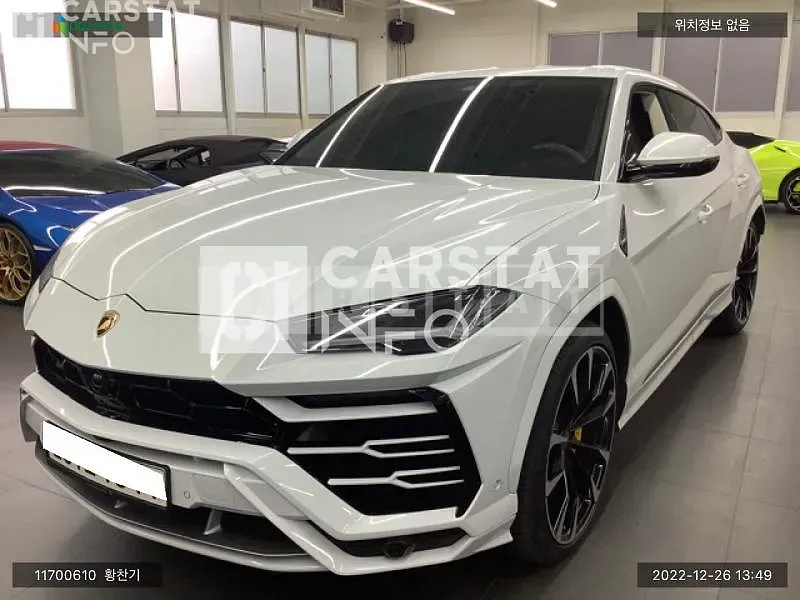 Photo 2 of 26: 2020 Lamborghini Urus, VIN ZPBEA1ZL9LLA08597 — Korean insurance auction