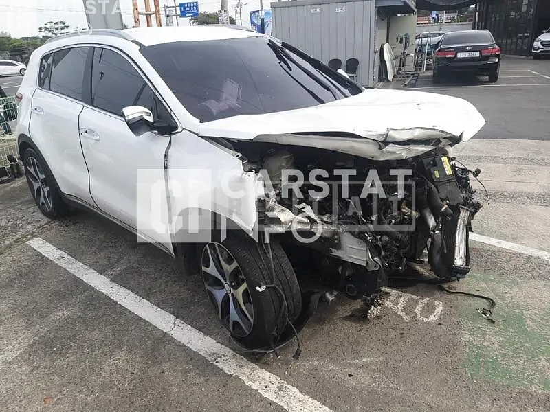 Photo 2 of 14: 2015 Kia Sportage, VIN KNAPN813BGK020478 — Korean insurance auction