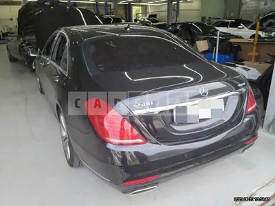 Photo 1 of 9: 2017 Mercedes-Benz S400 4Matic L, VIN WDDUG6HB2HA290517 — Korean insurance auction