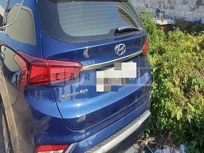 Photo 1 of 35: 2019 Hyundai Santa Fe TM, VIN KMHS581ABLU203541 — Korean insurance auction