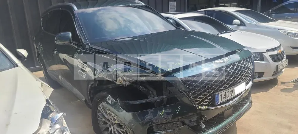 Photo 2 of 9: 2020 Genesis GV80, VIN KMTHA81BBLU029525 — Korean insurance auction
