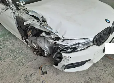 Photo 1 of 14: 2018 BMW 530i, VIN WBAJD3106JWC14465 — Korean insurance auction