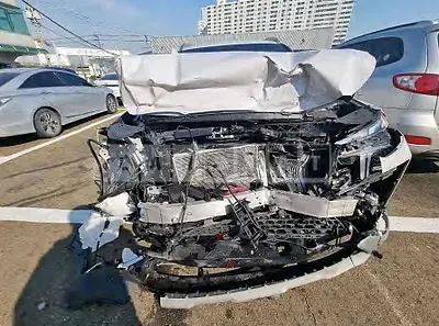 Photo 1 of 23: 2022 Hyundai Santa Fe, VIN KMHS3811BNU040110 — Korean insurance auction