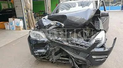 Photo 1 of 13: 2015 Mercedes-Benz ML350 BlueTec 4Matic, VIN WDCDA2EB4FA555258 — Korean insurance auction