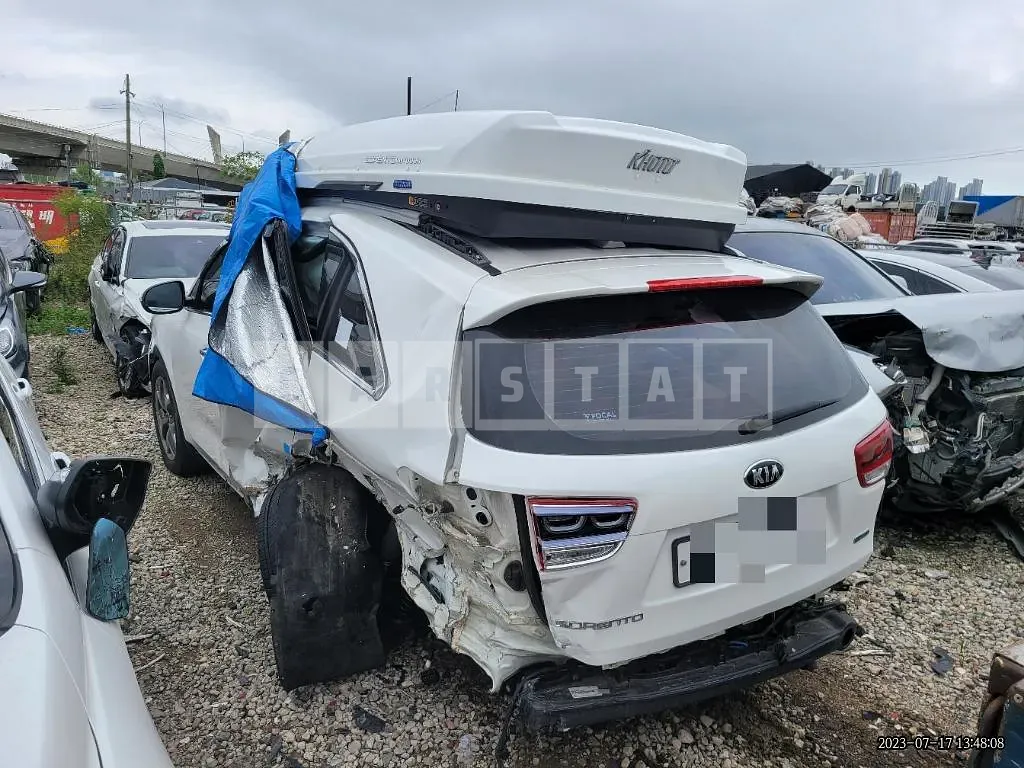 Photo 2 of 9: 2015 Kia Sorento 2.0, VIN KNAPH81ABFA116874 — Korean insurance auction