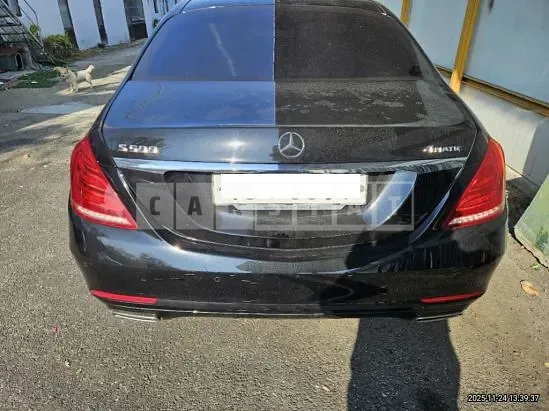 Photo 2 of 12: 2016 Mercedes-Benz S 500 4Matic L, VIN WDDUG8FB6GA240667 — Korean insurance auction