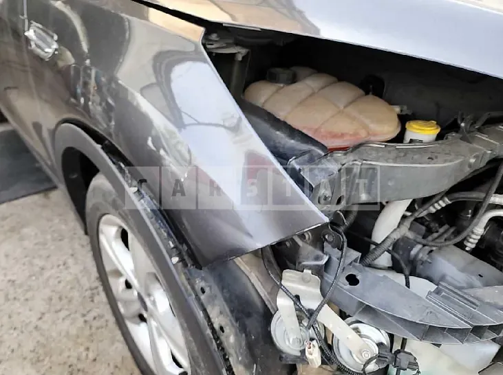 Photo 2 of 22: 2015 Ford Escape, VIN 1FMCU9G99FUA71852 — Korean insurance auction
