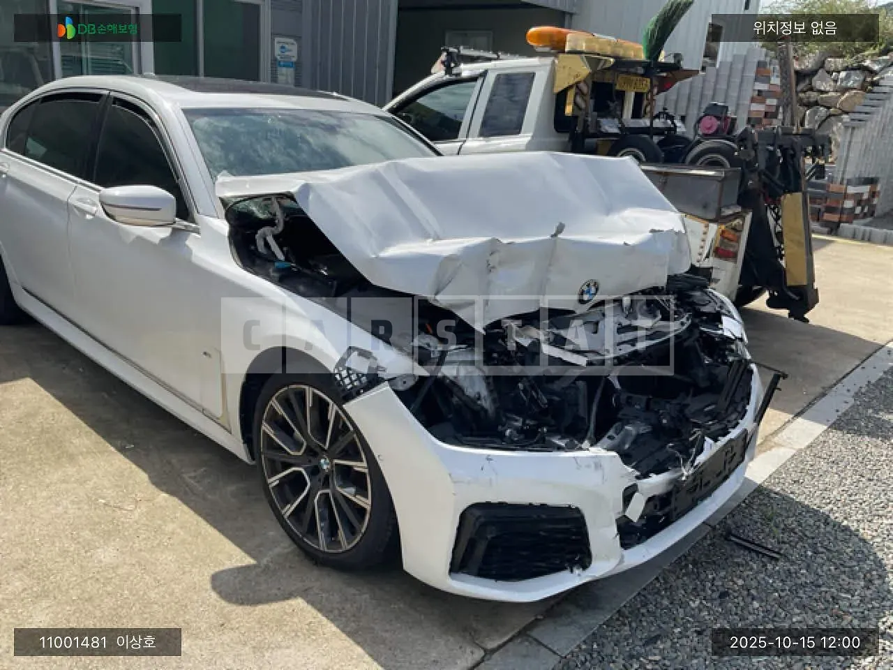Photo 2 of 11: 2019 BMW 740Li xDrive M Sport, VIN WBA7T410XLBM61644 — Korean insurance auction