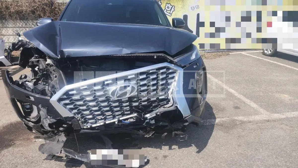 Photo 2 of 32: 2020 Hyundai Palisade 2.2 — Korean insurance auction