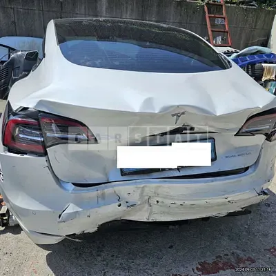 Photo 1 of 14: 2021 Tesla Model 3 Long Range — Korean insurance auction