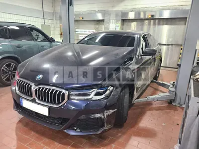 Photo 1 of 14: 2022 BMW 530i xDrive, VIN WBA31BJ00NCK39037 — Korean insurance auction
