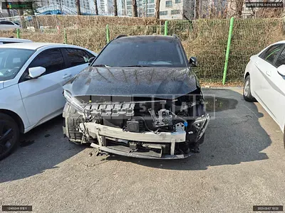 Photo 1 of 8: 2020 Hyundai Kona Electric, VIN KMHK281GFLU106527 — Korean insurance auction