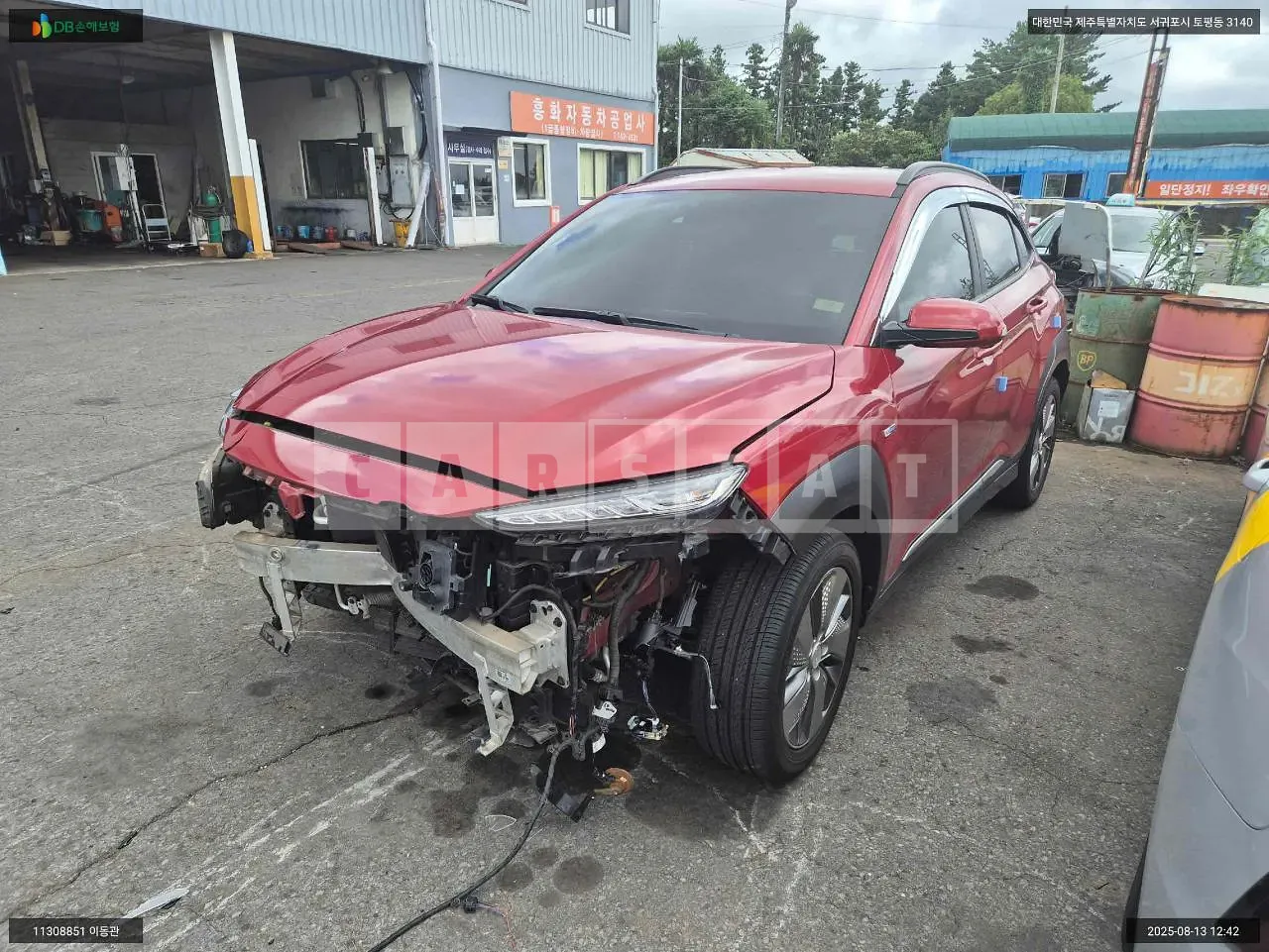 Photo 2 of 23: 2019 Hyundai Kona Electric, VIN KMHK381GFKU046474 — Korean insurance auction