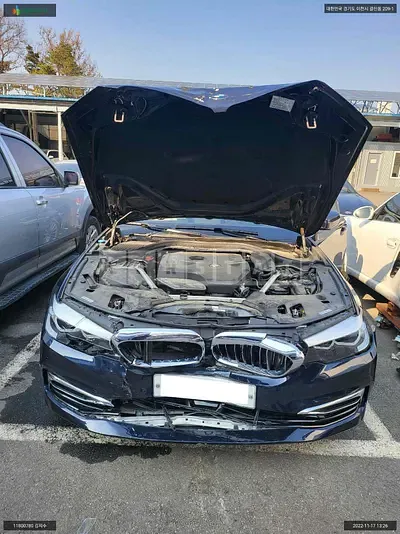 Photo 1 of 25: 2019 BMW 520i Luxury, VIN WBAJK7104KBP75086 — Korean insurance auction
