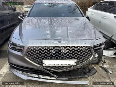 Photo 1 of 16: 2020 Genesis G90, VIN KMHG141DDLU081895 — Korean insurance auction