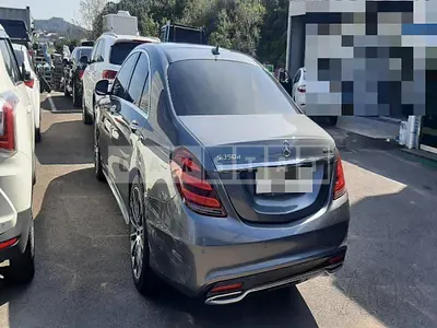Photo 1 of 6: 2017 Mercedes-Benz S350 d 4Matic, VIN WDDUF3DB7HA310638 — Korean insurance auction