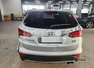 Photo 1 of 20: 2015 Hyundai Santa Fe DM Diesel 2.0 4WD, VIN KMHSW81UDFU493051 — Korean insurance auction
