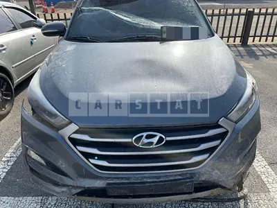 Photo 1 of 17: 2016 Hyundai Tucson, VIN KMHJ281ADHU294851 — Korean insurance auction