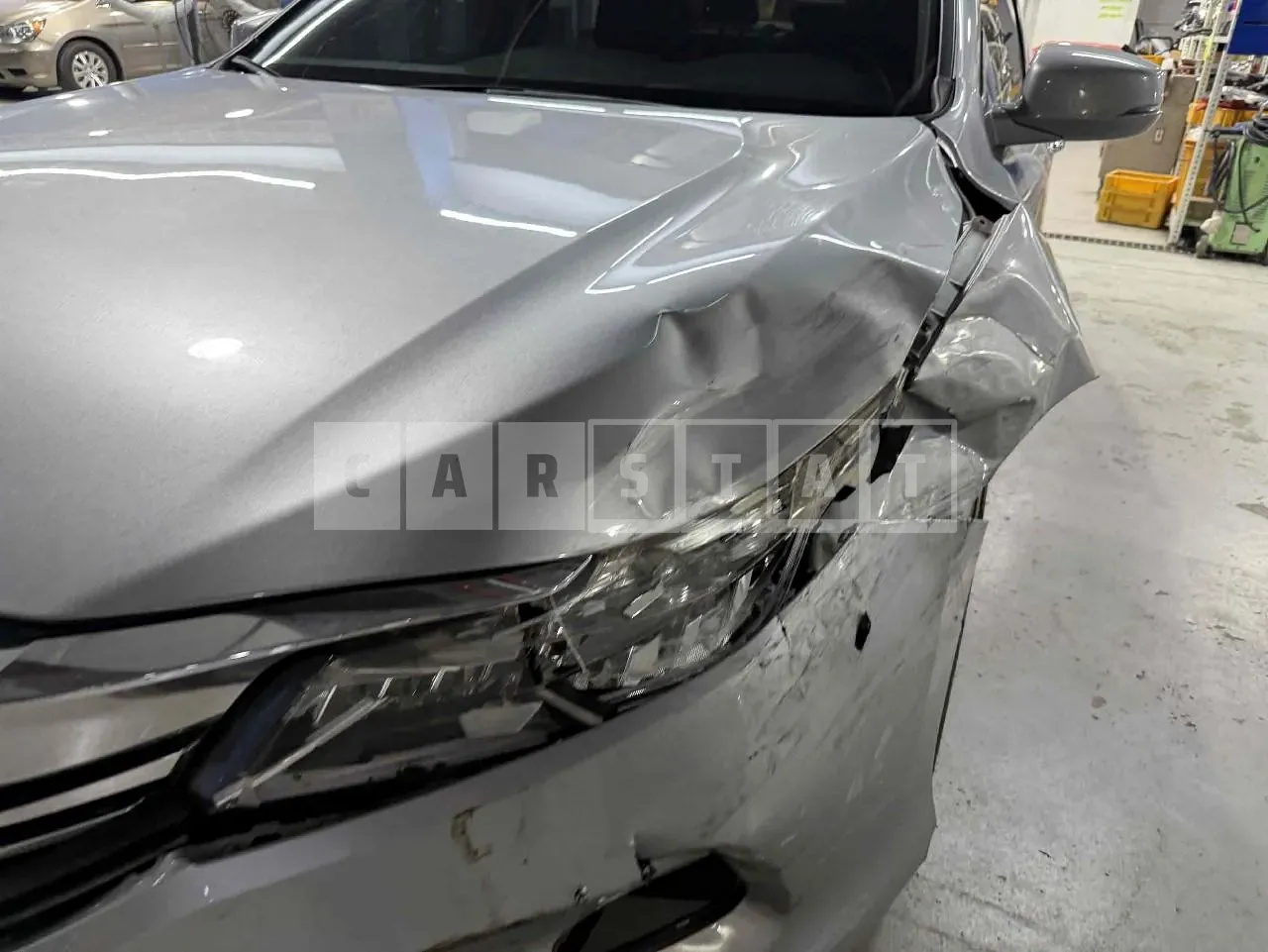 Photo 2 of 10: 2016 Honda Accord 2.4, VIN 1HGCR2680GA511057 — Korean insurance auction