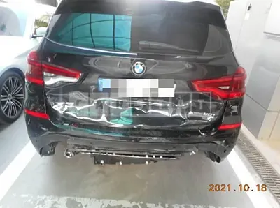 Photo 1 of 9: 2021 BMW X3 xDrive20i, VIN WBA51BG07M9F55730 — Korean insurance auction