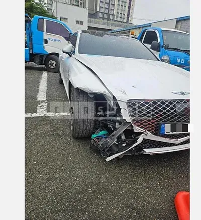 Photo 1 of 2: 2020 Genesis G80 — Korean insurance auction