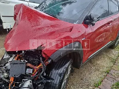 Photo 1 of 26: 2019 Hyundai Kona Electric, VIN KMHK381GFKU031709 — Korean insurance auction