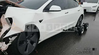 Photo 1 of 9: 2022 Tesla Model 3 Long Range — Korean insurance auction