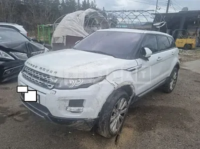Photo 1 of 12: 2015 Land Rover Range Rover Evoque 2.2d, VIN SALVA2BE3FH001198 — Korean insurance auction