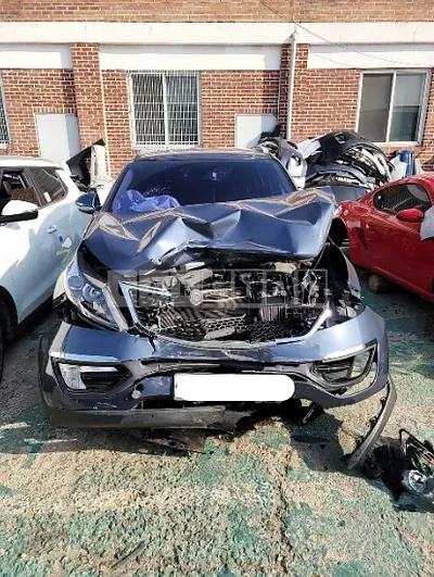 Photo 1 of 28: 2015 Kia Sportage, VIN KNAPC813BFK752092 — Korean insurance auction